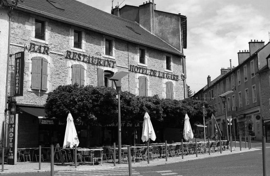Hotel De La Gare Sévérac-le-Château エクステリア 写真