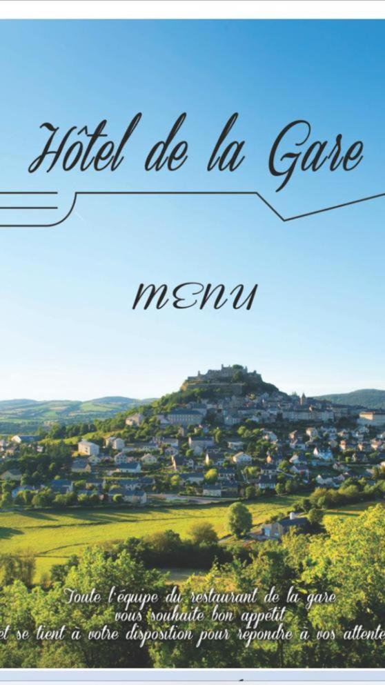 Hotel De La Gare Sévérac-le-Château エクステリア 写真