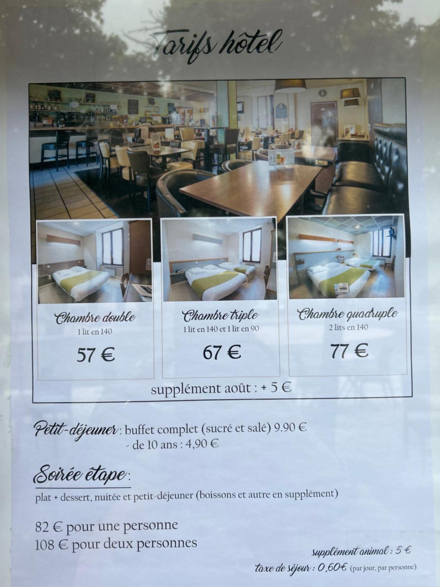 Hotel De La Gare Sévérac-le-Château エクステリア 写真
